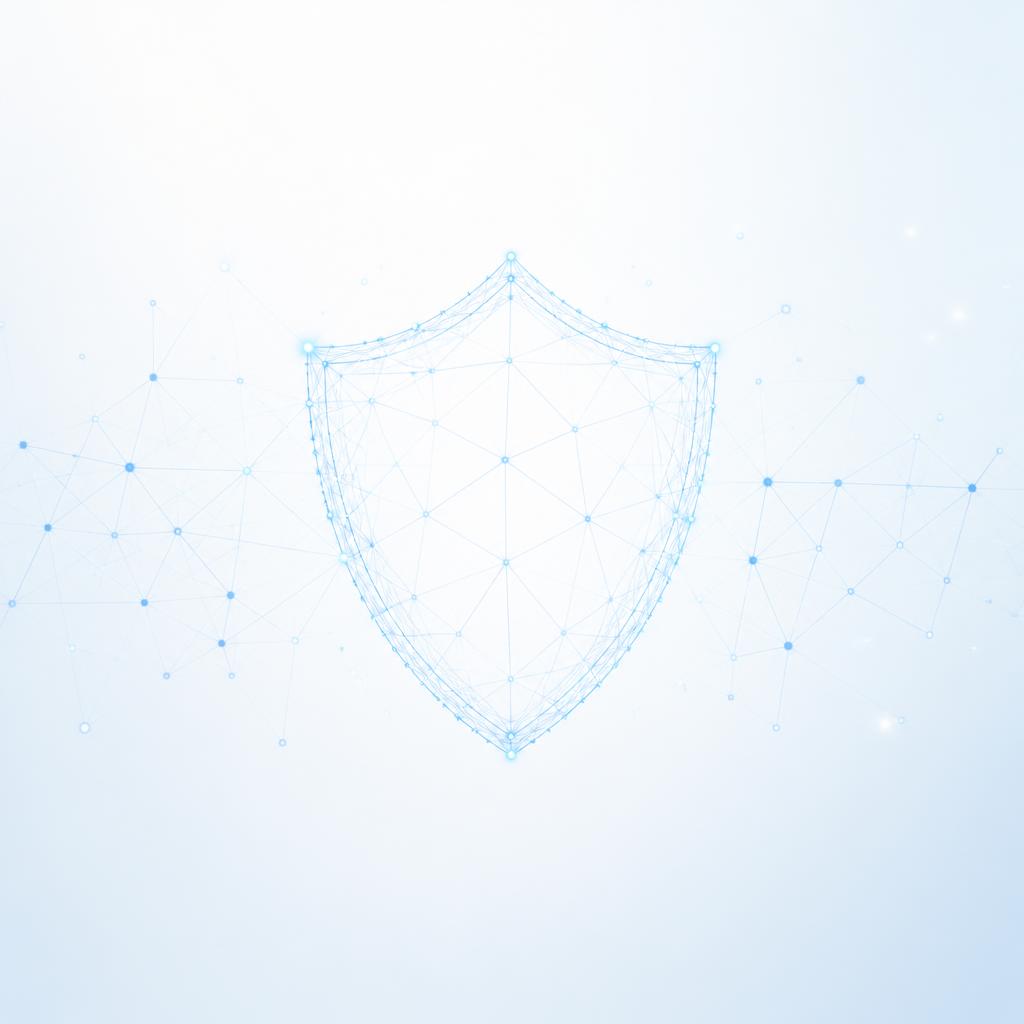 Abstract cybersecurity visualization